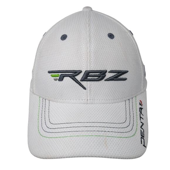 RBZ TaylorMade Slideback Hat White One Size Adjustable Embroidered - Picture 1 of 9
